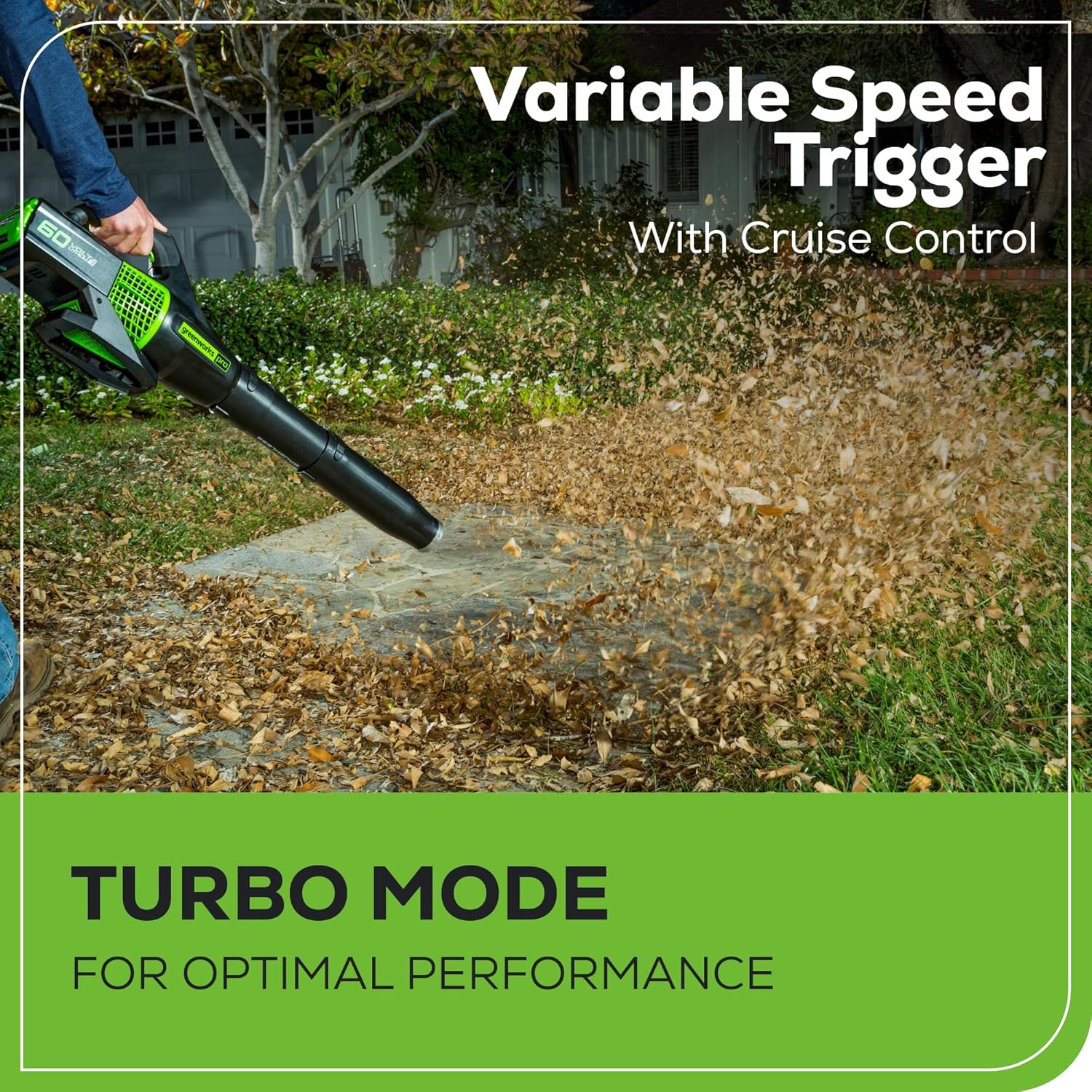 🔋 Energy-Saving Deal -Greenworks 60V Cordless Yard Tool Combo Kit with 4.0Ah Battery & Charger – 13" Dual-Line String Trimmer and 540 CFM Leaf Blower