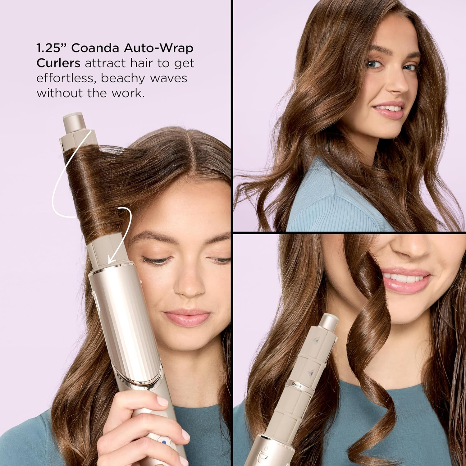 Mega Sale🌟Shark FlexStyle Air Styling & Drying System, Multi-Styler & Powerful Hair Dryer with Auto-Wrap Curlers (HD430)