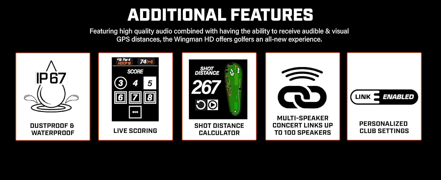 Bushnell Golf Wingman HD