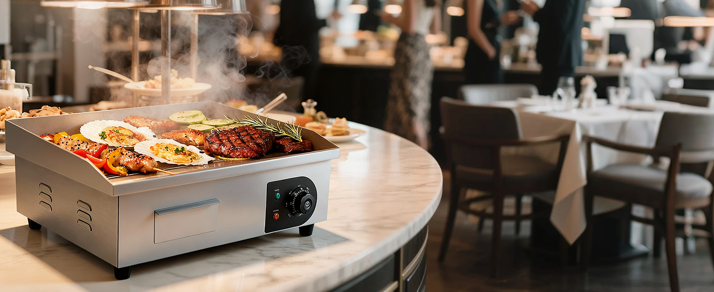 indoor flat top grill