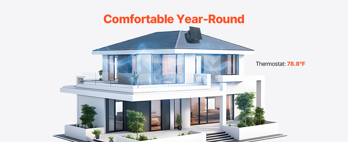 solar attic fan