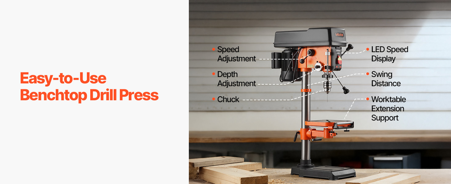 benchtop drill press