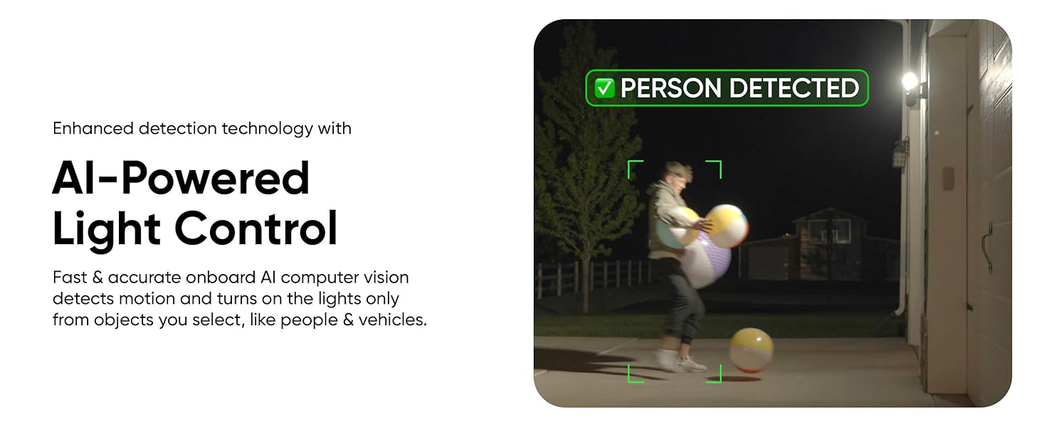 Wyze Cam Floodlight Pro AI Light Control