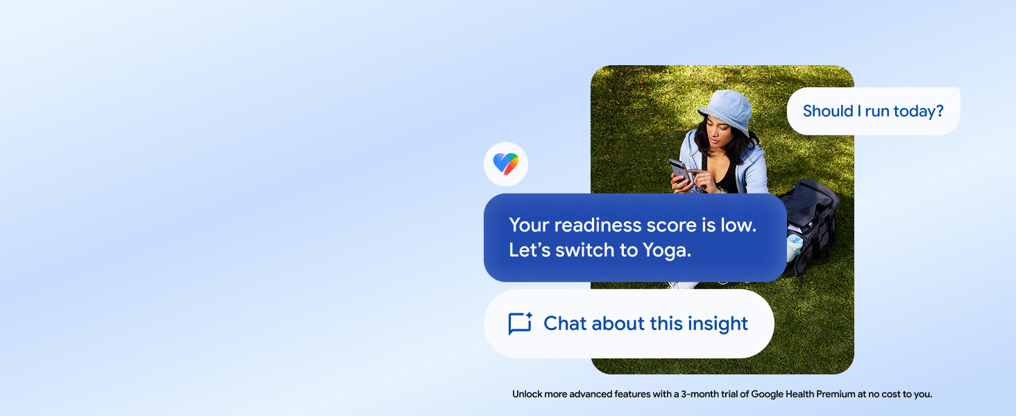 See your tracking transformed with AI-powered coaching in the Google Health app.[7]
