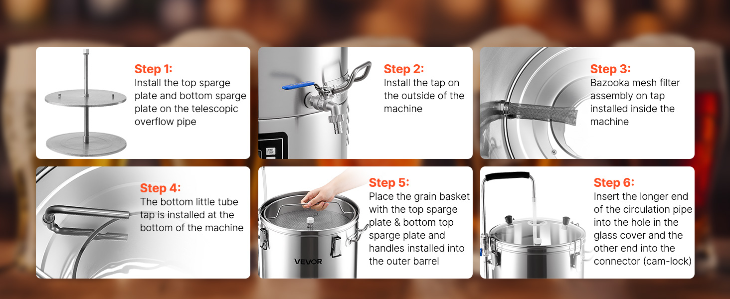 Electric brewing system