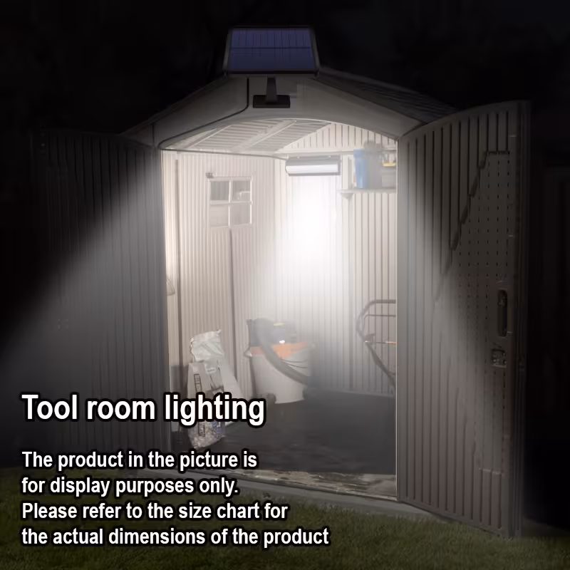 solar powered wall light with pull switch detachable assembly suitable for courtyard lighting pet house lighting tool room lighting treehouse lighting Product details 3