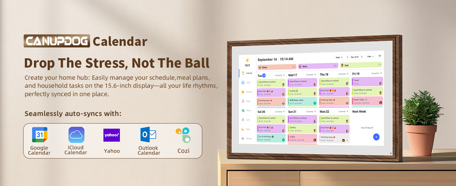 digital calendar