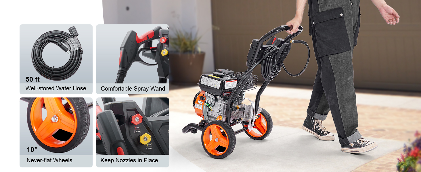 gas pressure washer