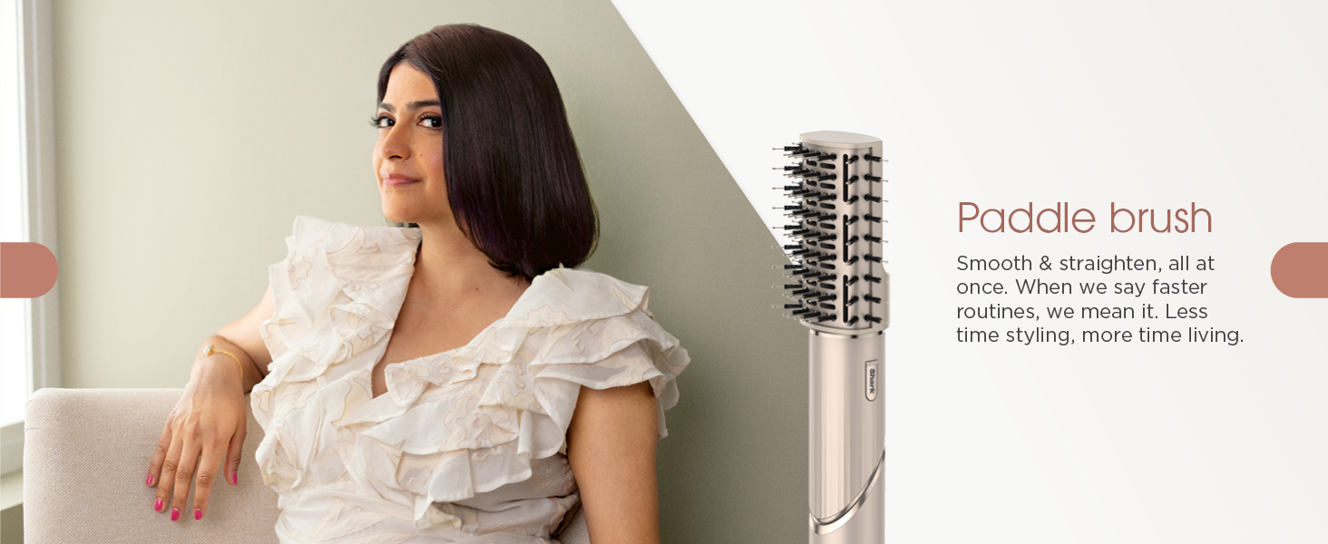 Curl-defining diffuser Your curls deserve the best. So Shark&rsquo;s diffuser gives you extendable prongs