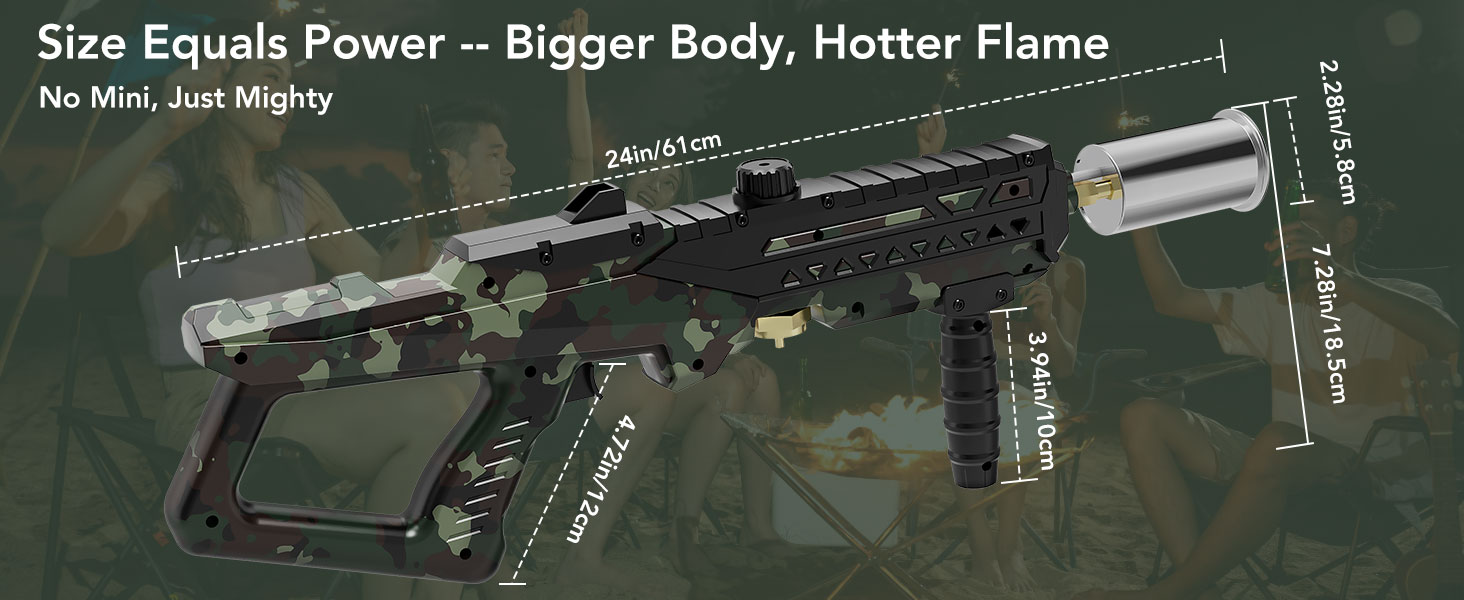powerful cooking propane torch
