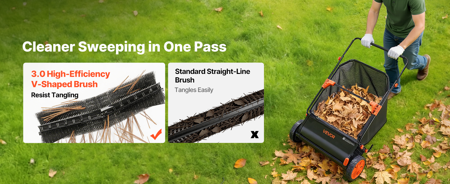 tow-behind lawn sweeper
