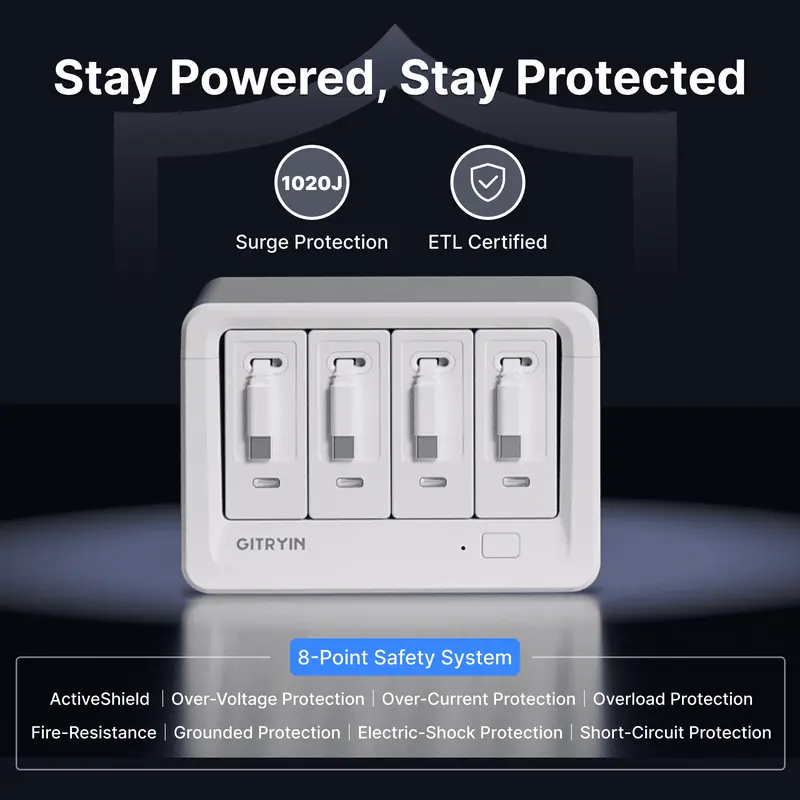Gitryin 12-in-1 Desktop Charging Station