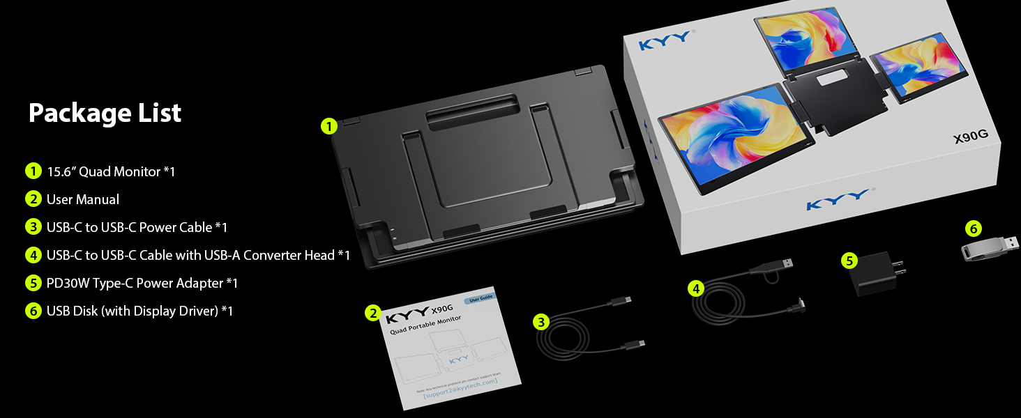 15.6 inch portable monitor