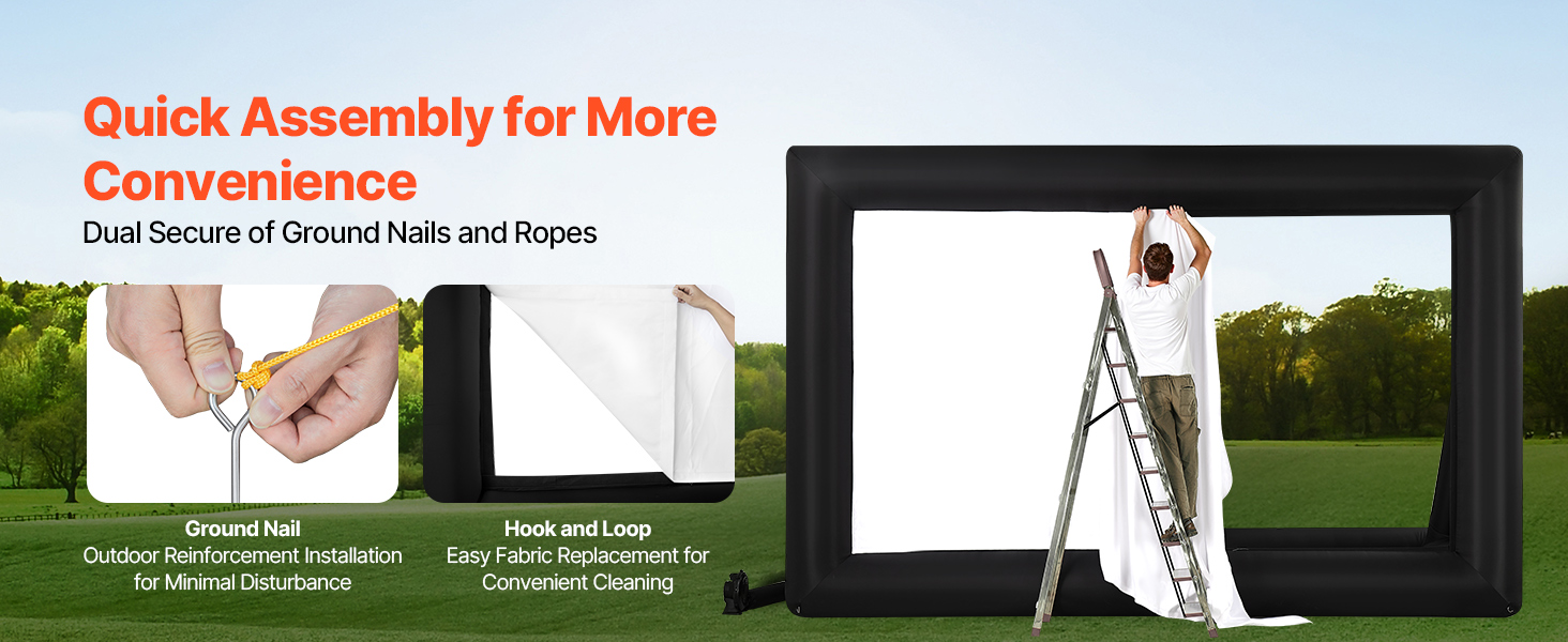 inflatable movie screen