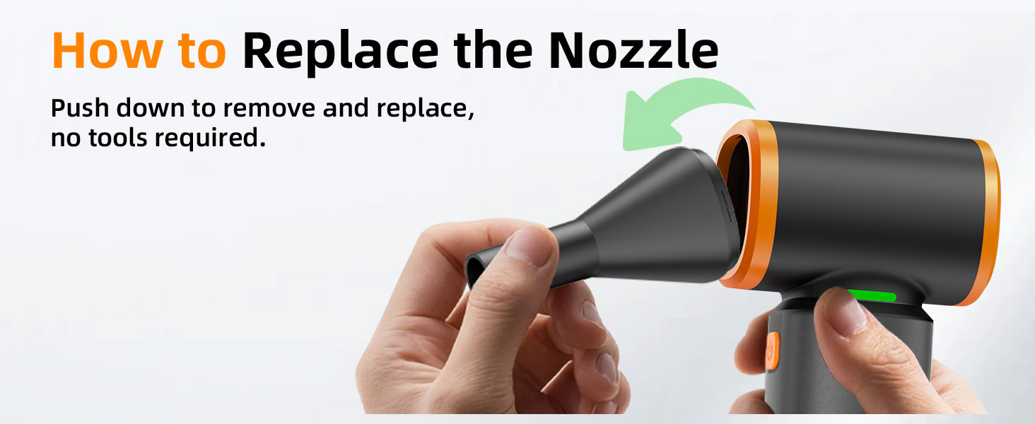 compressed air dusters with nozzle