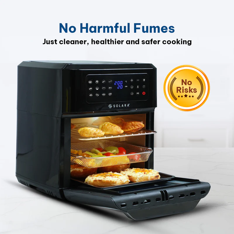 💥 Hot Deal! ⚡ SOLARA 12L Large Digital Air Fryer Oven 🍟 — Limited-Time Offer!