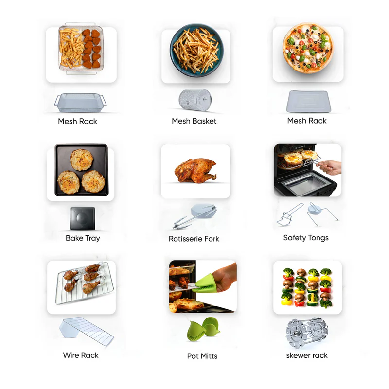 💥 Hot Deal! ⚡ SOLARA 12L Large Digital Air Fryer Oven 🍟 — Limited-Time Offer!