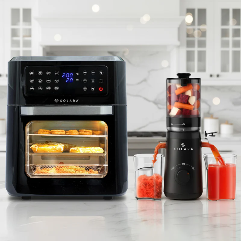 💥 Hot Deal! ⚡ SOLARA 12L Large Digital Air Fryer Oven 🍟 — Limited-Time Offer!