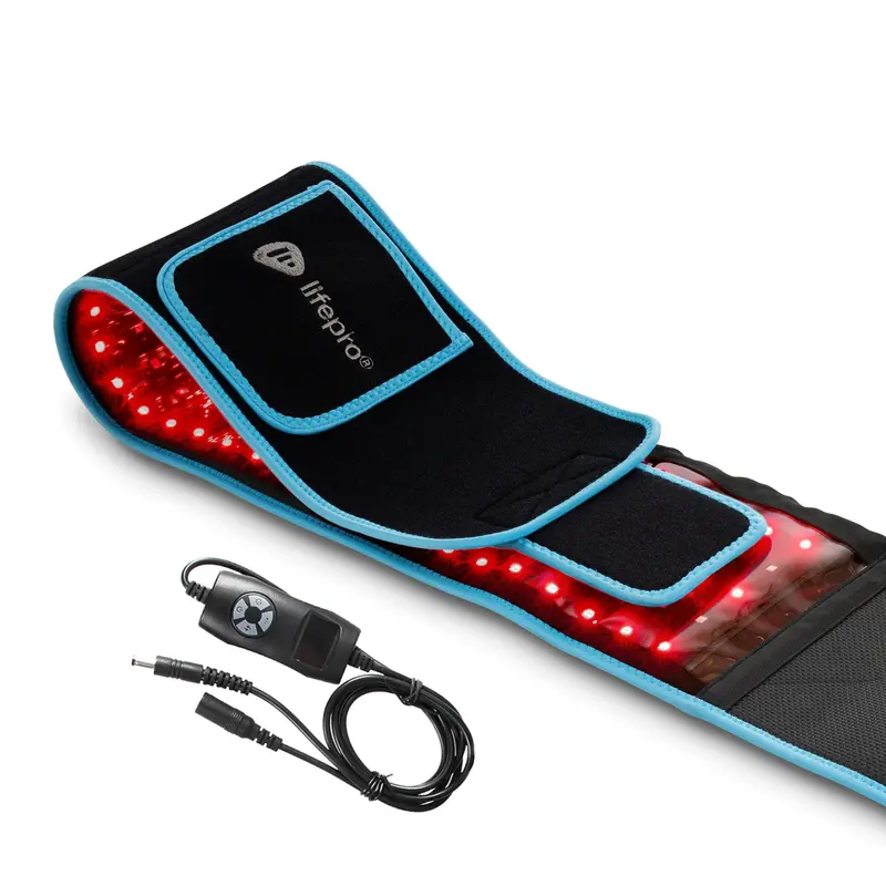 LifePro AllevaRed HSA/FSA Eligible Red Light Therapy Belt | 660nm + 850nm NIR LED Wrap with Remote