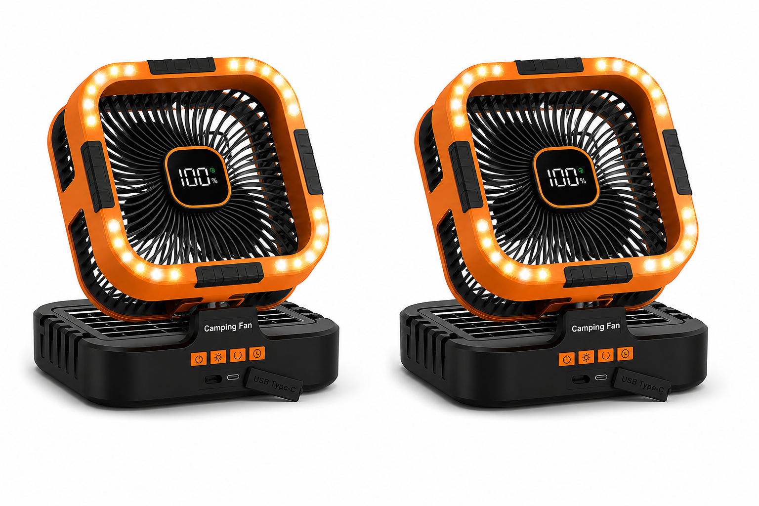3   in   1   Solar   Camping   Fan