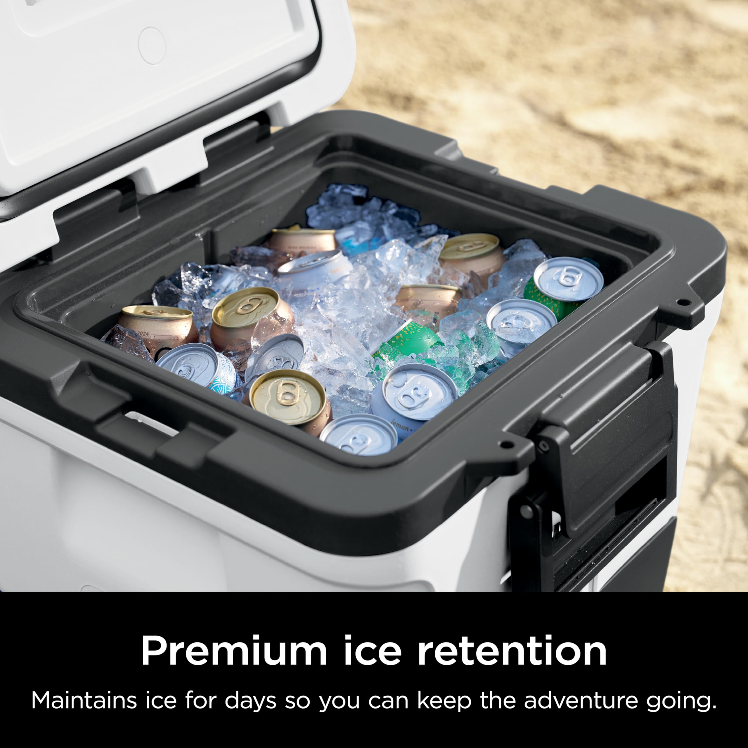 [Limited-Time Promotion] Ninja Wheeled Cooler — Keeps Contents Cold for Days