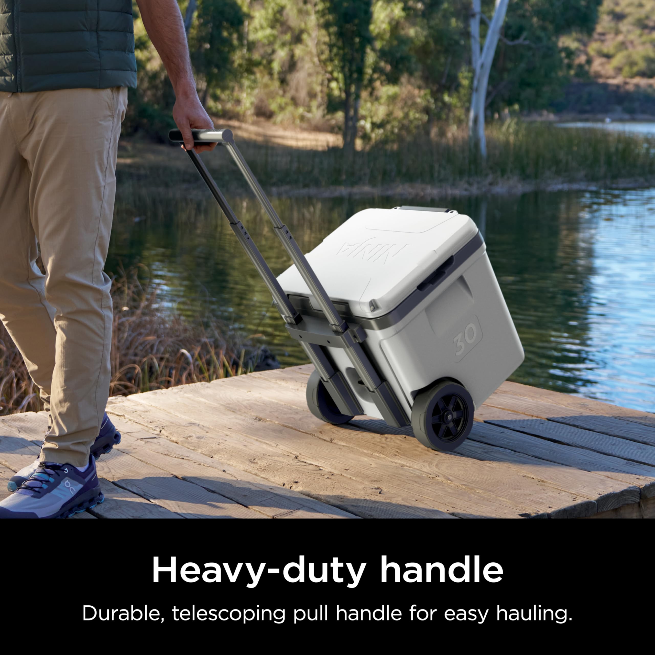 [Limited-Time Promotion] Ninja Wheeled Cooler — Keeps Contents Cold for Days