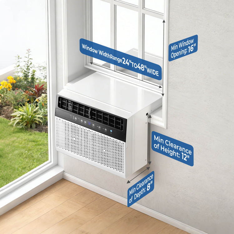 Clearance Sale Now On-10,000 BTU U-Shaped Window Air Conditioner