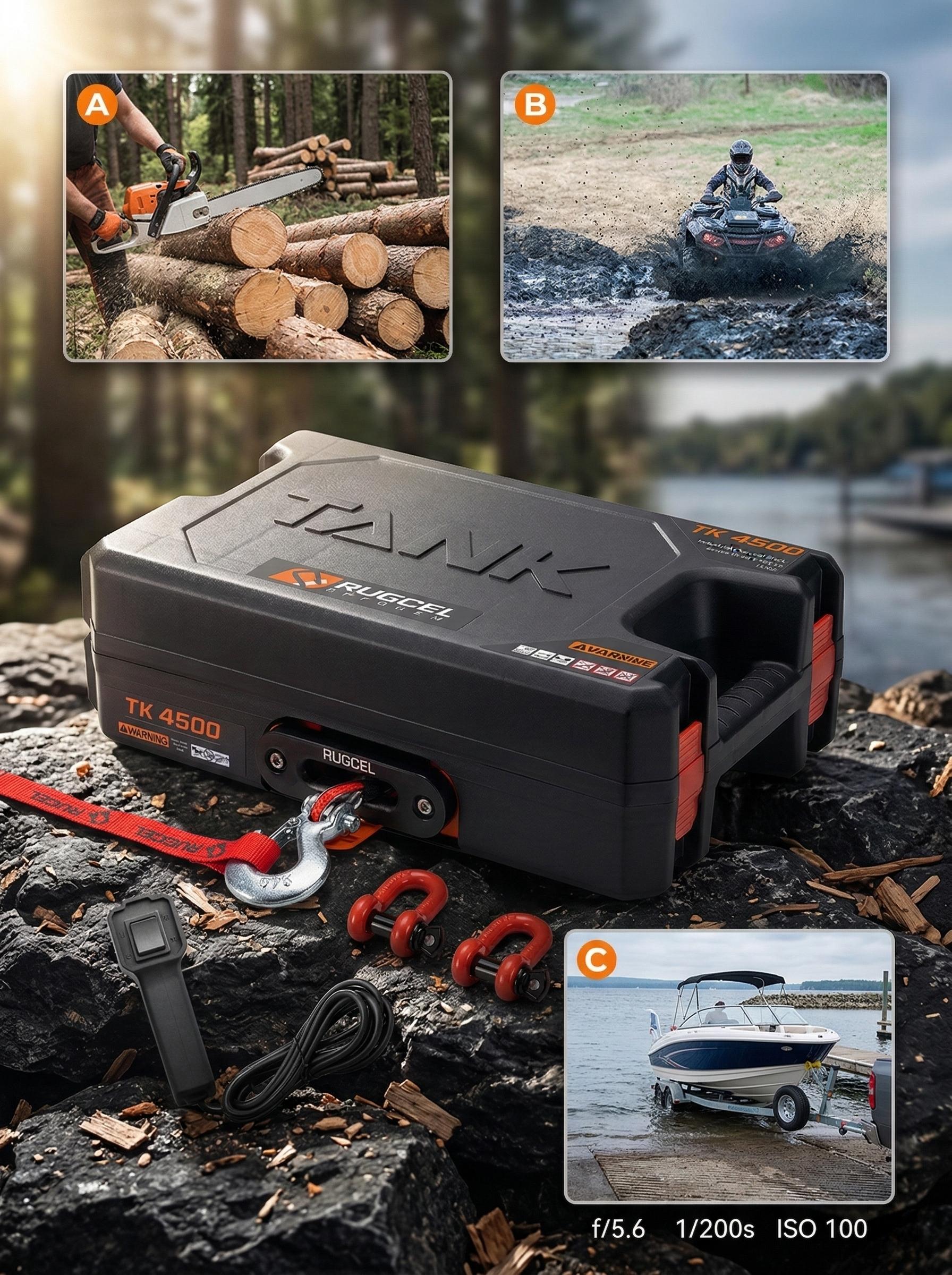 Special offer 💝Multifunctional Electric Winch