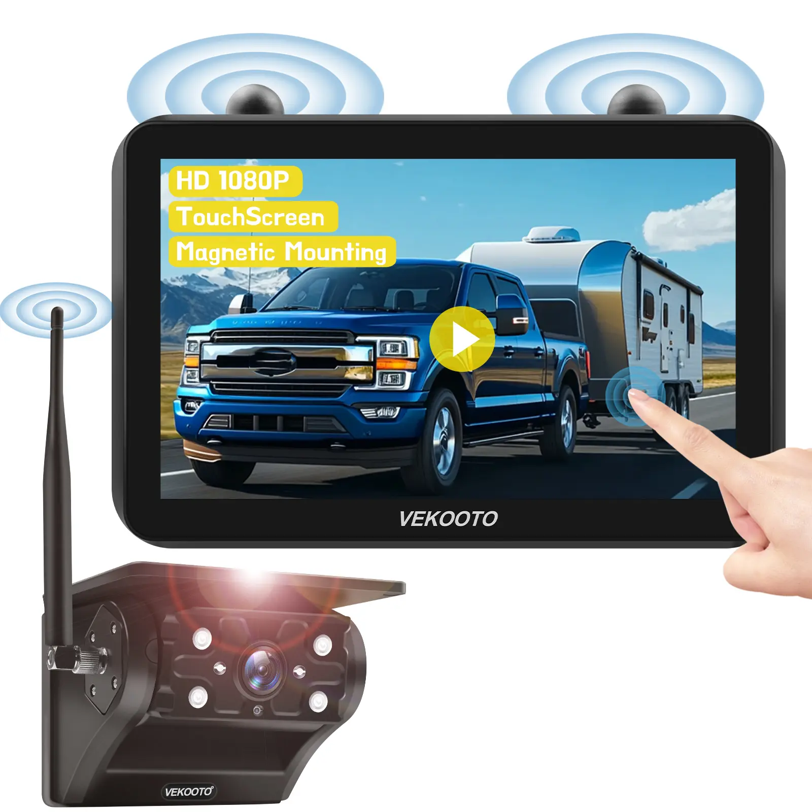 💥Flash Sale💥Magnetic Wireless Backup Camera