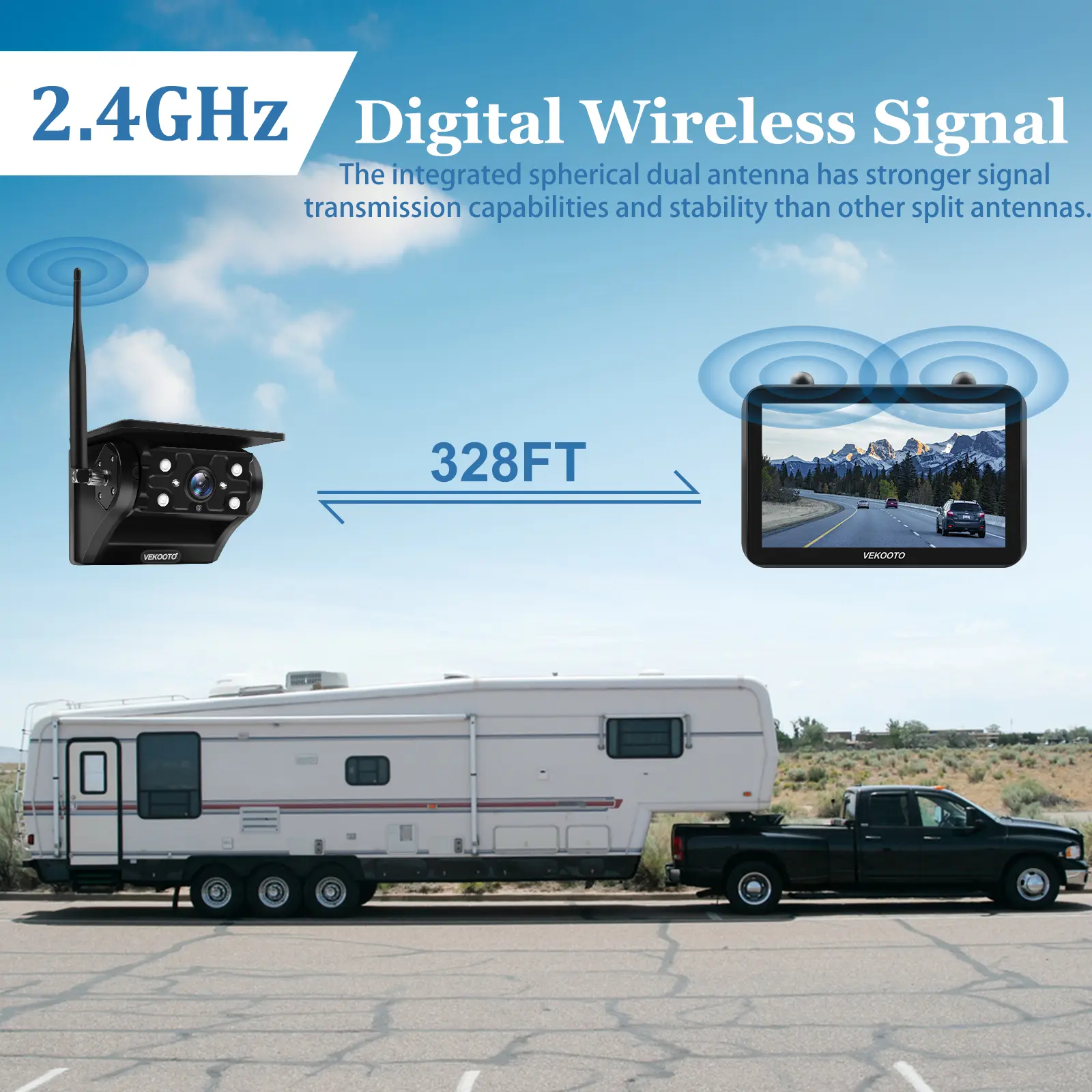 💥Flash Sale💥Magnetic Wireless Backup Camera
