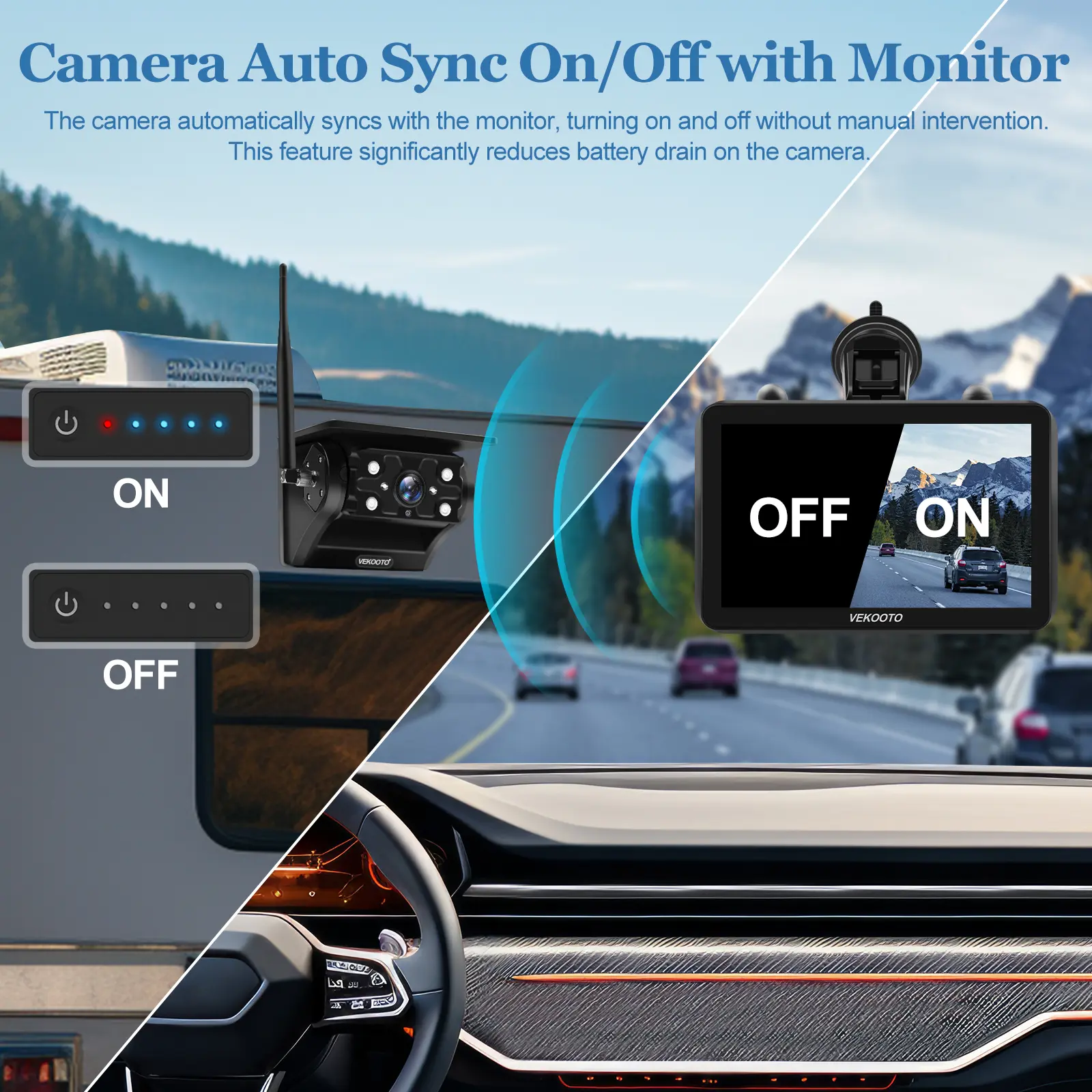 💥Flash Sale💥Magnetic Wireless Backup Camera