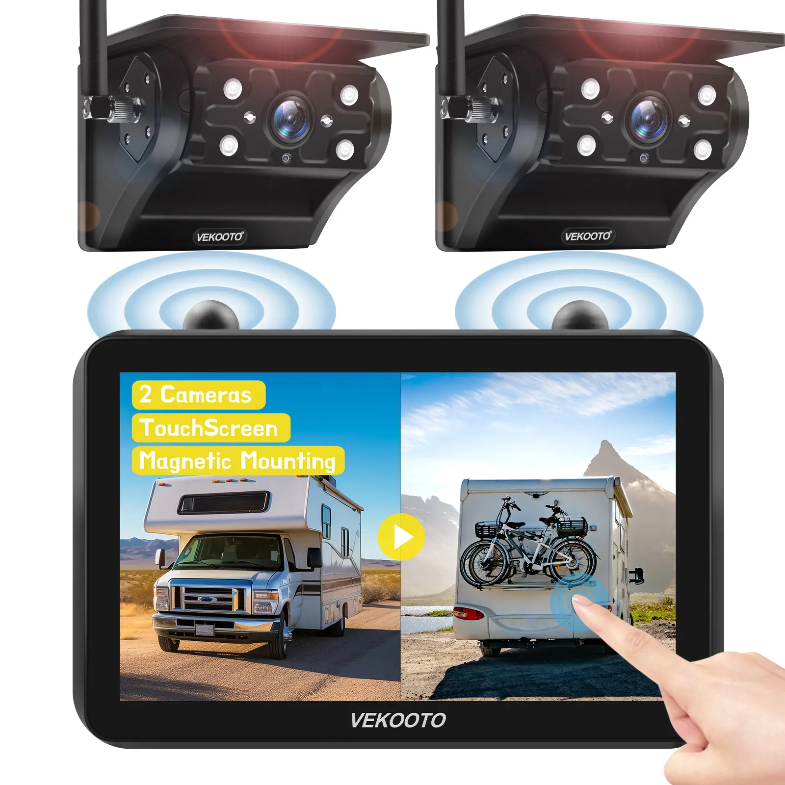 💥Flash Sale💥Magnetic Wireless Backup Camera