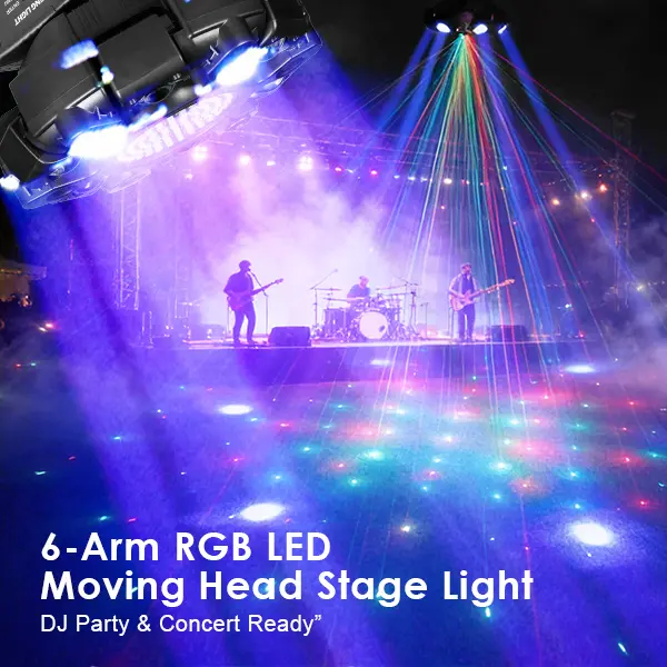 Hot Sale💥360° Moving Head Stage Light