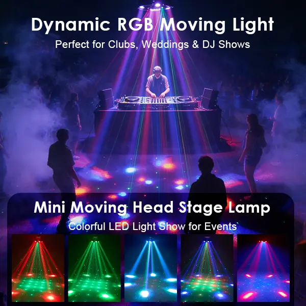 Hot Sale💥360° Moving Head Stage Light
