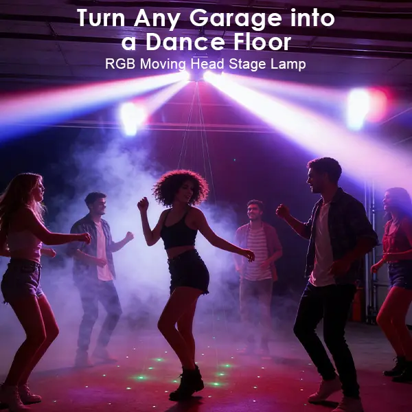 Hot Sale💥360° Moving Head Stage Light