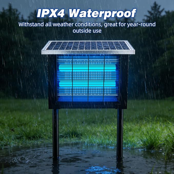 🔥Only $39.90 today🔥Solar Bug Zapper Outdoor Waterproof