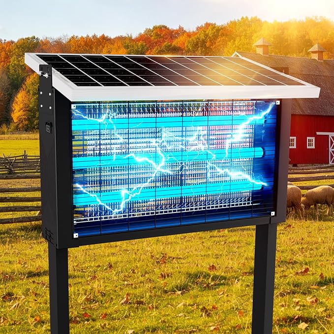 🔥Only $39.90 today🔥Solar Bug Zapper Outdoor Waterproof