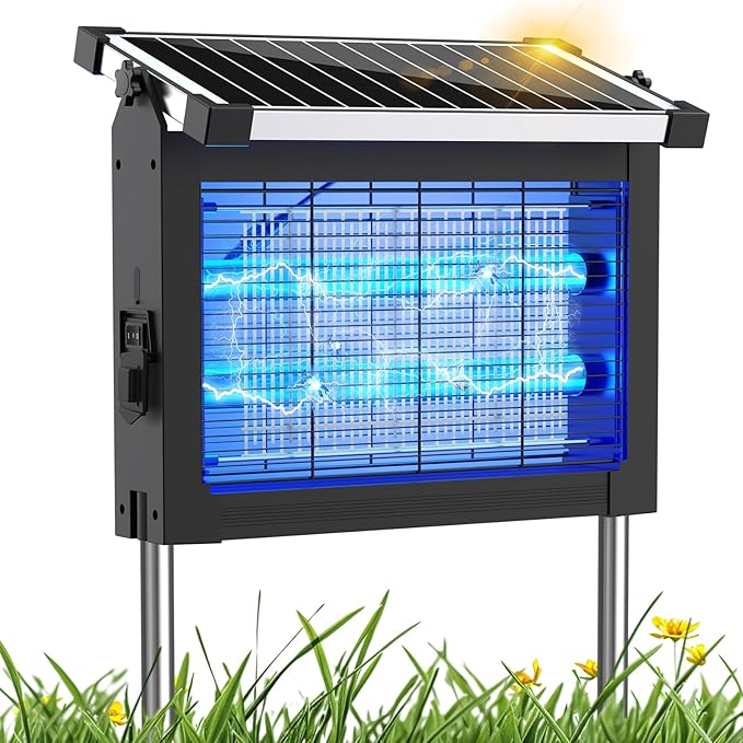 🔥Only $39.90 today🔥Solar Bug Zapper Outdoor Waterproof