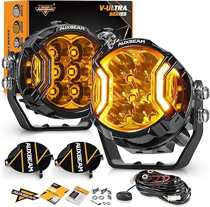 🔥Buy 1 Get 1 Free🔦 Auxbeam V-Ultra Series 3 Inch 108W LED Round Pods