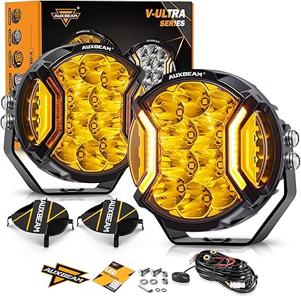 🔥Buy 1 Get 1 Free🔦 Auxbeam V-Ultra Series 3 Inch 108W LED Round Pods