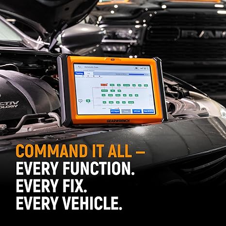 GEARWRENCH 10" Pro Command Wireless Bi-Directional Diagnostic Tablet with Rapid-Charge Dock