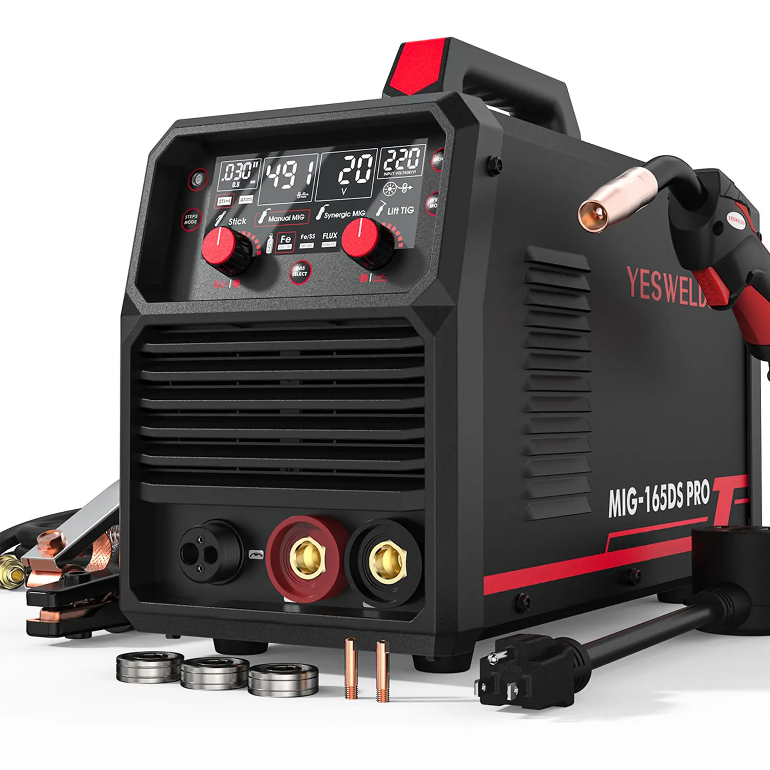 YESWELDER 165Amp 110/220V 4-in-1 Multifunctional Welder