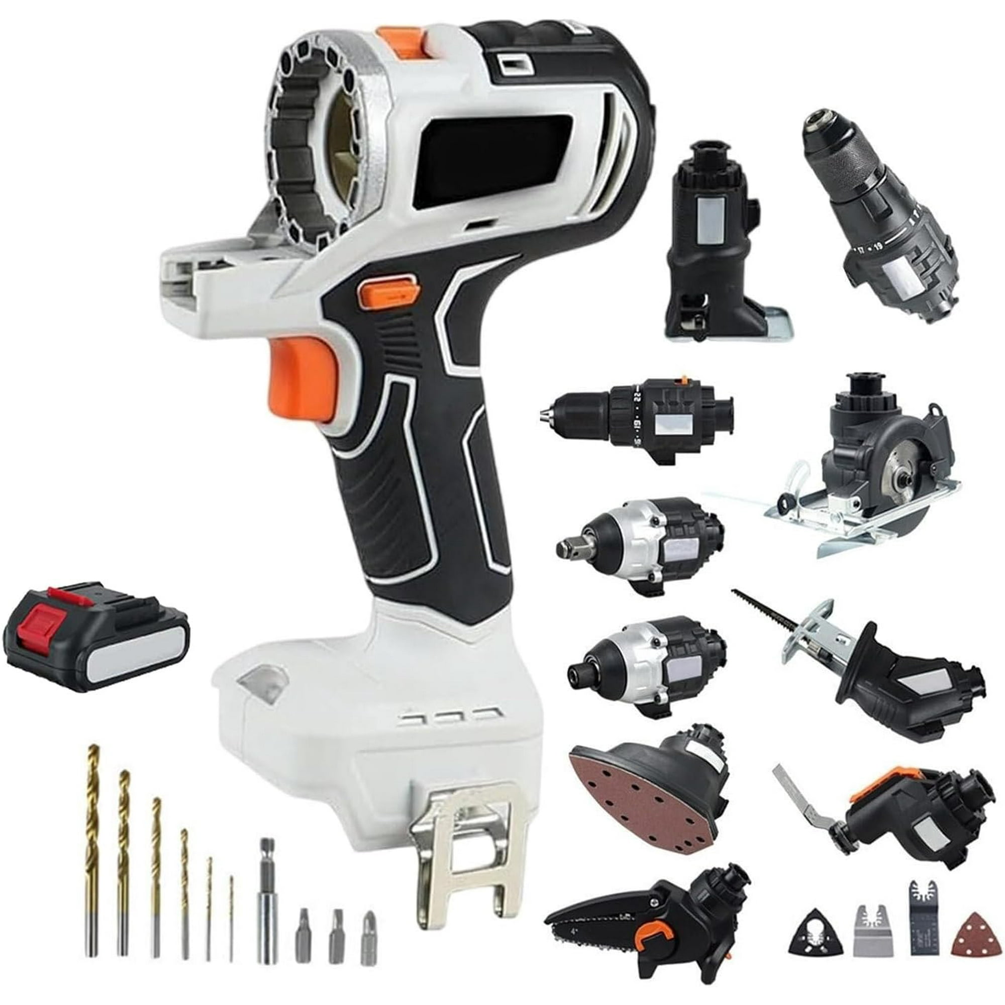 Pandahardware 18V Cordless 10 in 1 Multifunctional Power ToolKit