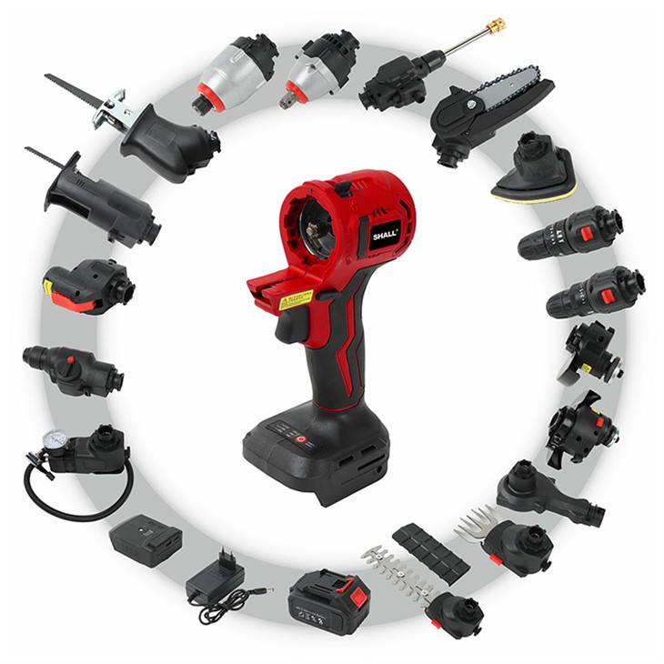 Pandahardware 18V Cordless 10 in 1 Multifunctional Power ToolKit