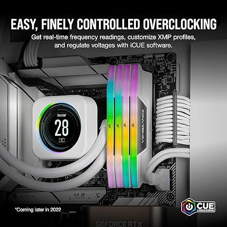 🏆Flash Sale⚡🎮CORSAIR Vengeance RGB DDR5 RAM 32GB Up to 6000MHz 
