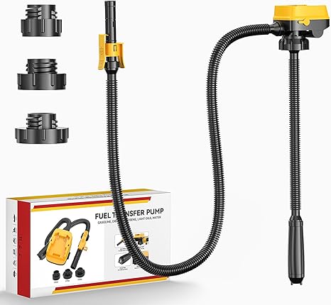 #TaskStar Battery Powered Fuel Transfer Pump Kit – 12GPM Cordless Electric Pump