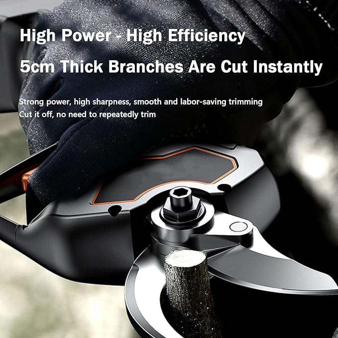 15000W Brushless Li-ion Cordless Saw + Pruning Shears + Telescopic Pole