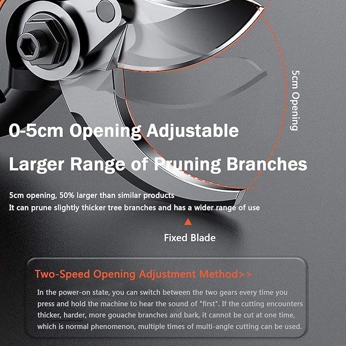 15000W Brushless Li-ion Cordless Saw + Pruning Shears + Telescopic Pole