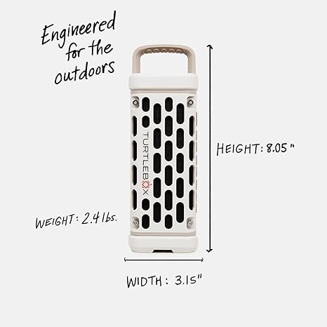 Built for life-on-the-go, the Turtlebox Ranger is our most portable speaker, delivering bold sound & endless versatility. Engineered for the outdoors, featuring party mode.