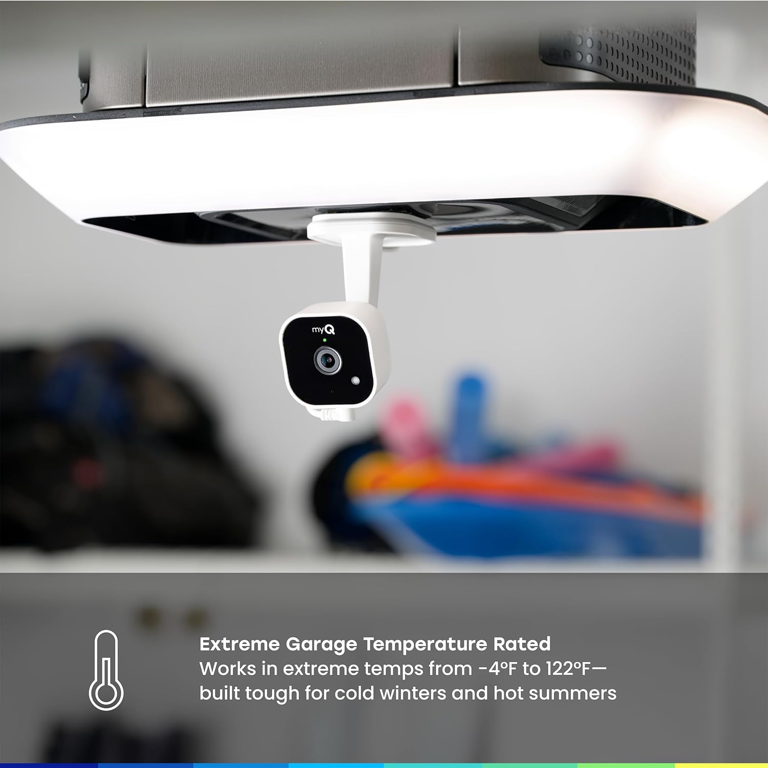 myQ Smart Garage Door Video Keypad with Wide-Angle Camera, Customizable PIN Codes, and Easy Access to Garage via MyQ App, Compatible with LiftMaster, Chamberlain, and Craftsman Openers. See & Control your Garage from anywhere.